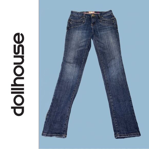 Dollhouse Junior You Are Beautiful Jeans -‎ Size 9 - Picture 1 of 2